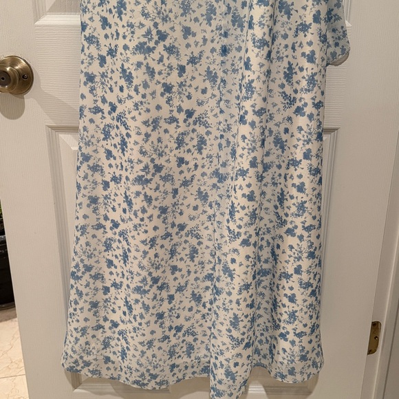 Azazie Maive One-Shoulder Floral sheath chiffon Dress - Picture 13 of 15